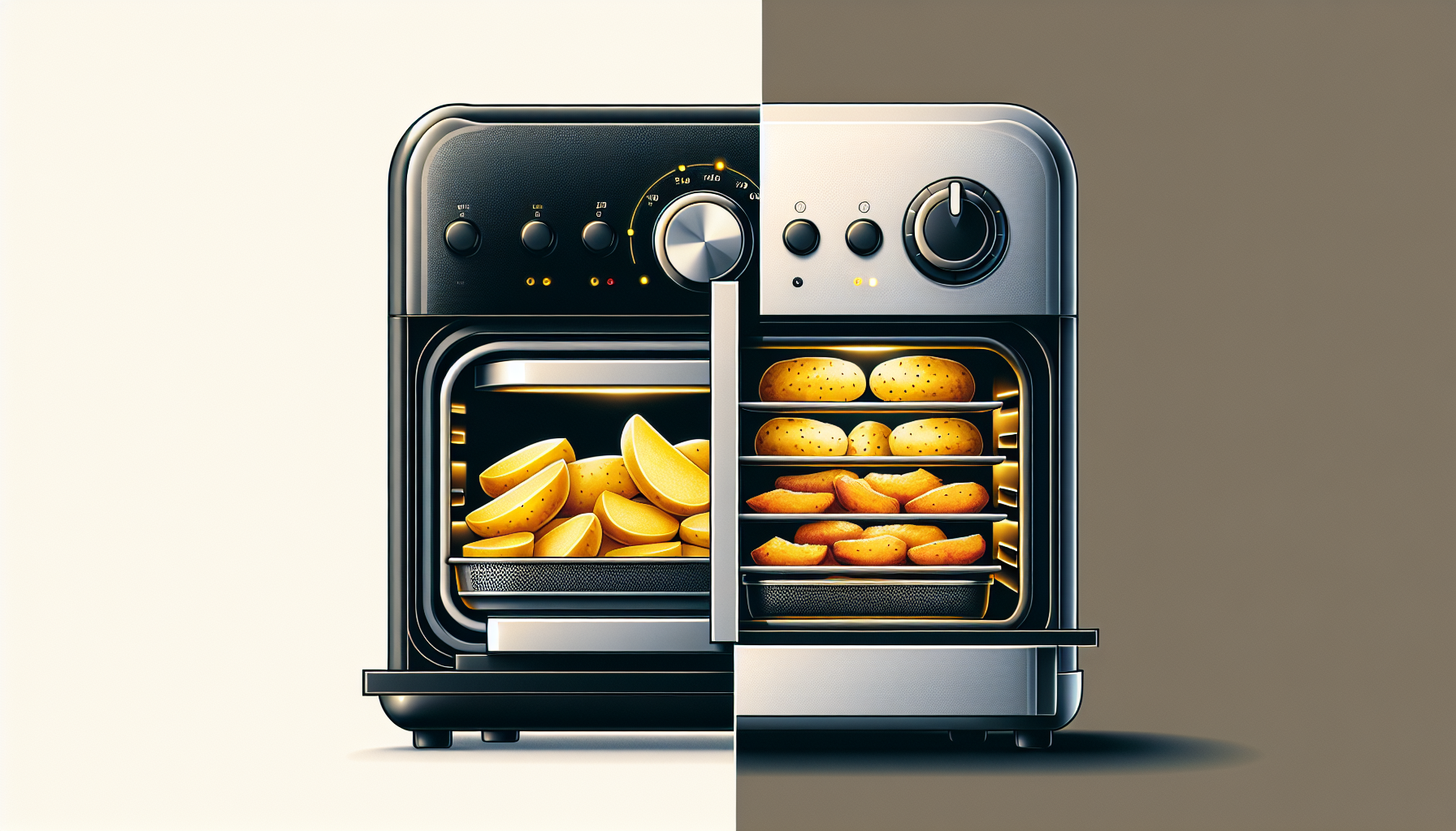 Air Fryer Tradicional (Cesto) vs. Air Fryer Oven: Qual Formato Vale Mais a Pena?