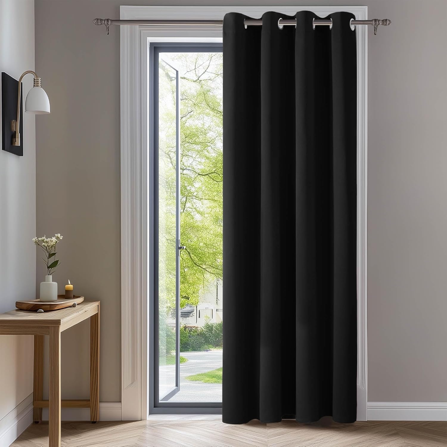 Deconovo Cortinas Blackout com Ilhós Térmicas