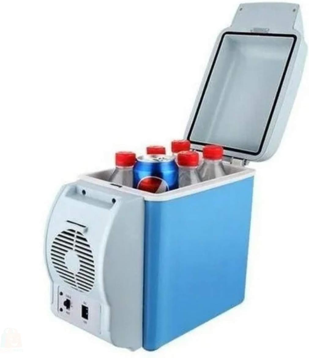 Mini Cooler Geladeira pra Carro 7,5L 12V Portátil Camping