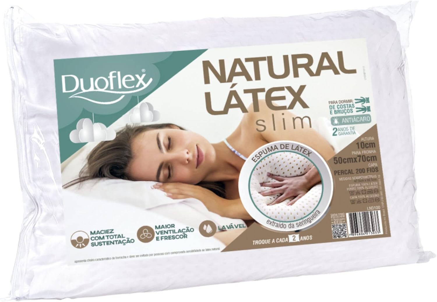 Duoflex Natural Látex Slim 10 cm