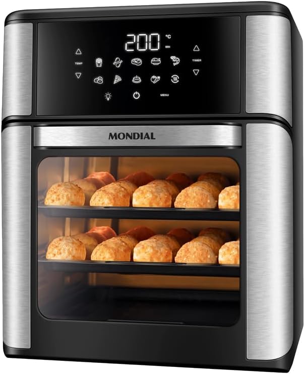 Mondial Air Fryer Forno Oven AFON-12L-BI 12L 2000W