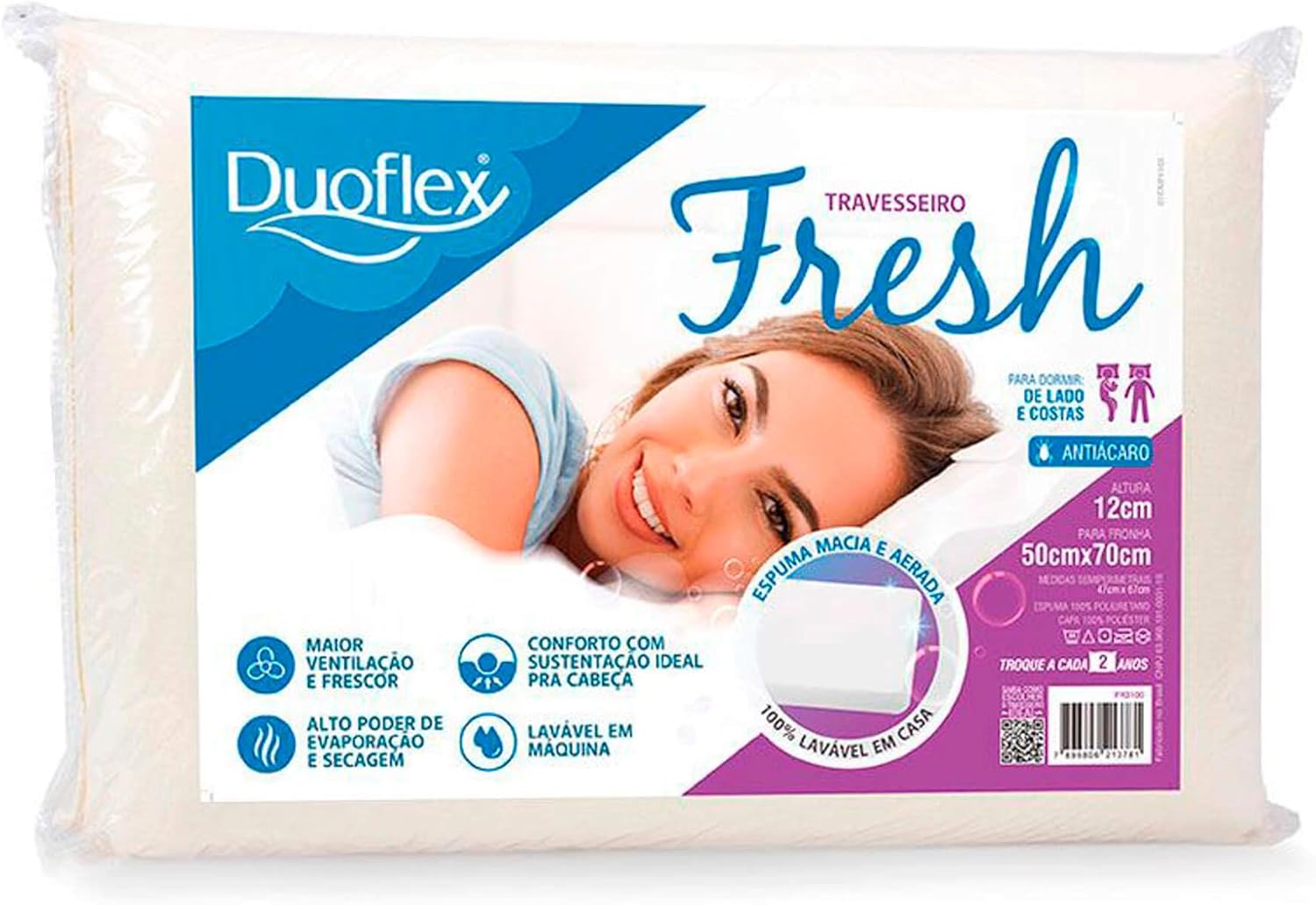 Duoflex Fresh Lavável 12cm