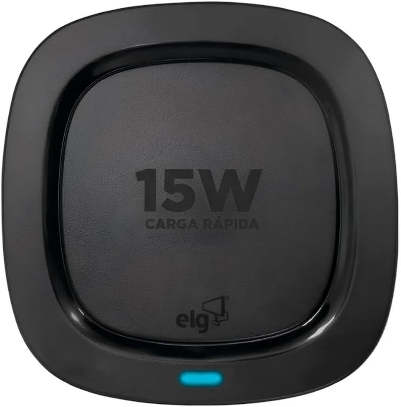 ELG WQ15BK Carregador de Mesa Wireless