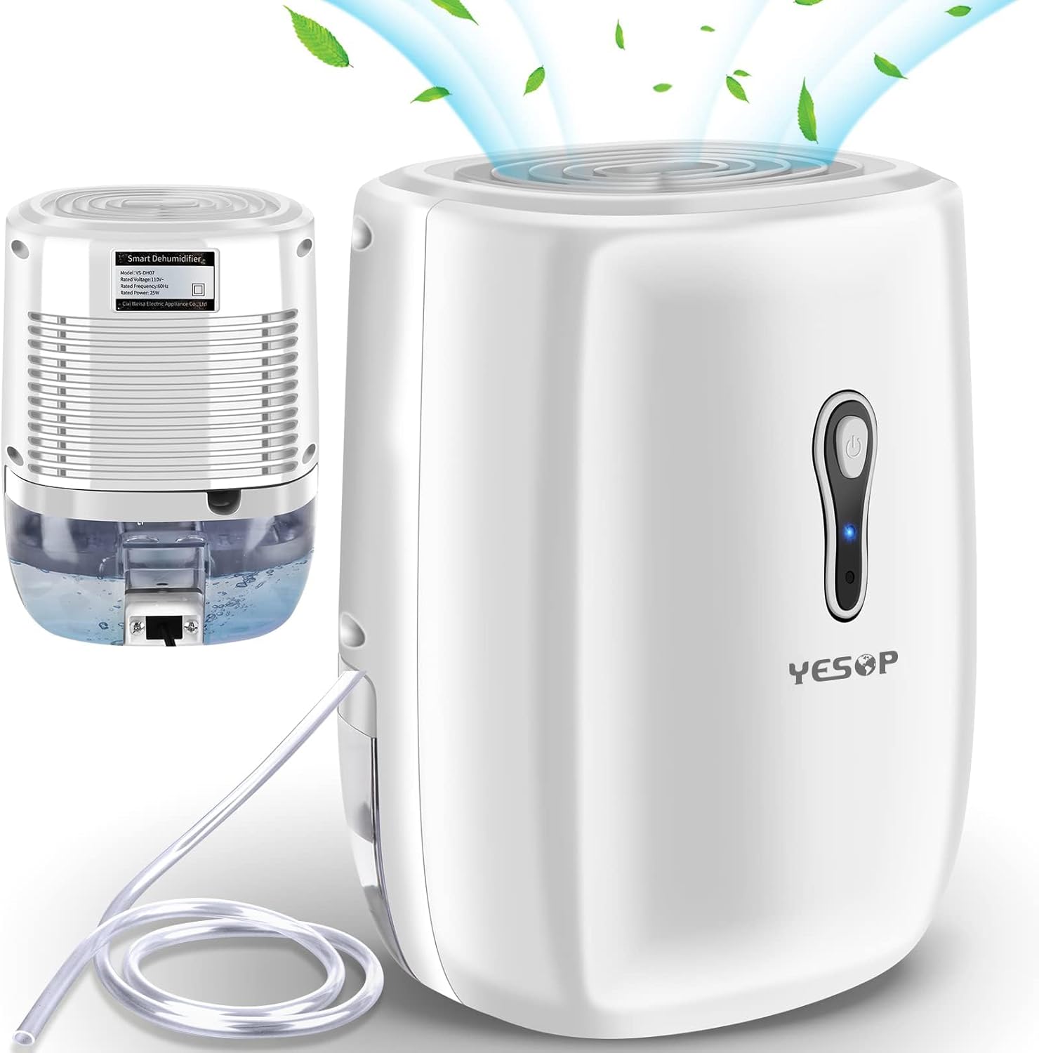 YESOP Air Desumidificador 800ml Ambiente Antimofo