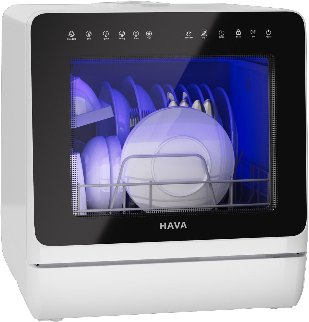 HAVA 2025 Máquina De Lavar Louça De Bancada Atualizada
