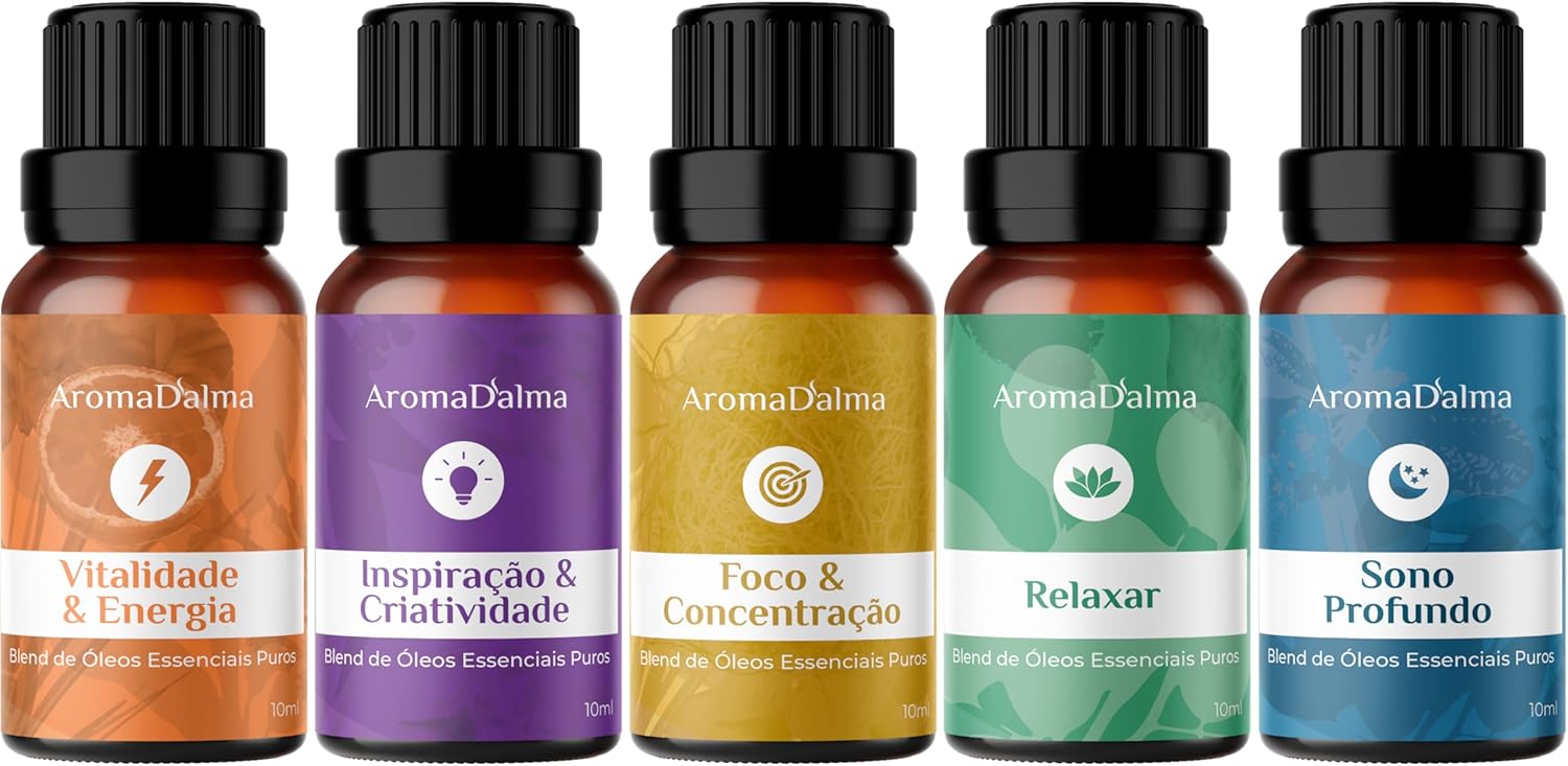 Kit Completo Blends Puros 5 Blends Pré-Mixados