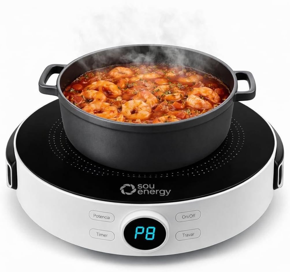 Cooktop Indução Portátil 2000W Sou Energia