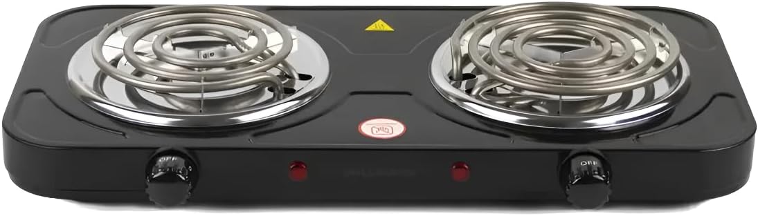 Fogareiro Elétrico Portátil 2 Bocas 2000W 220V