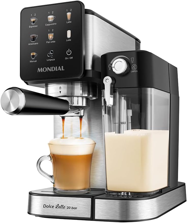 Mondial Dolce Latte Cafeteira Espresso 20bar Automática