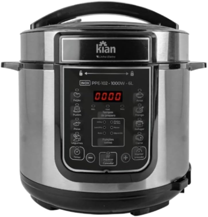 Kian PPE-102 Panela Pressão Digital 6L