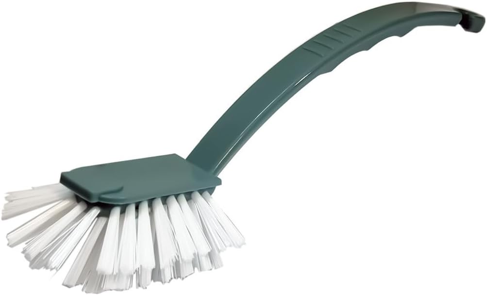 Escova de Limpeza Multiuso Cabo Longo 27cm pra Cantos