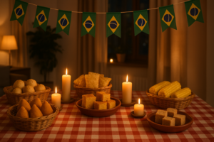 Festa Junina em Apartamento: Kit Essencial pra Receber Sem Bagunça em 2026