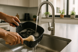 Como Limpar Air Fryer Corretamente sem Estragar a Antiaderente em 2026
