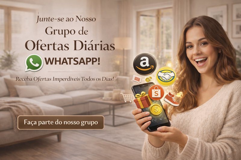 Entre no nosso grupo do WhatsApp — produtos recomendados pela Monique