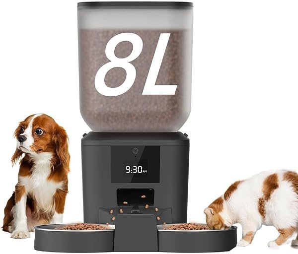 NEWPET Alimentador Automático Pet 8L comedouro para cães e gatos
