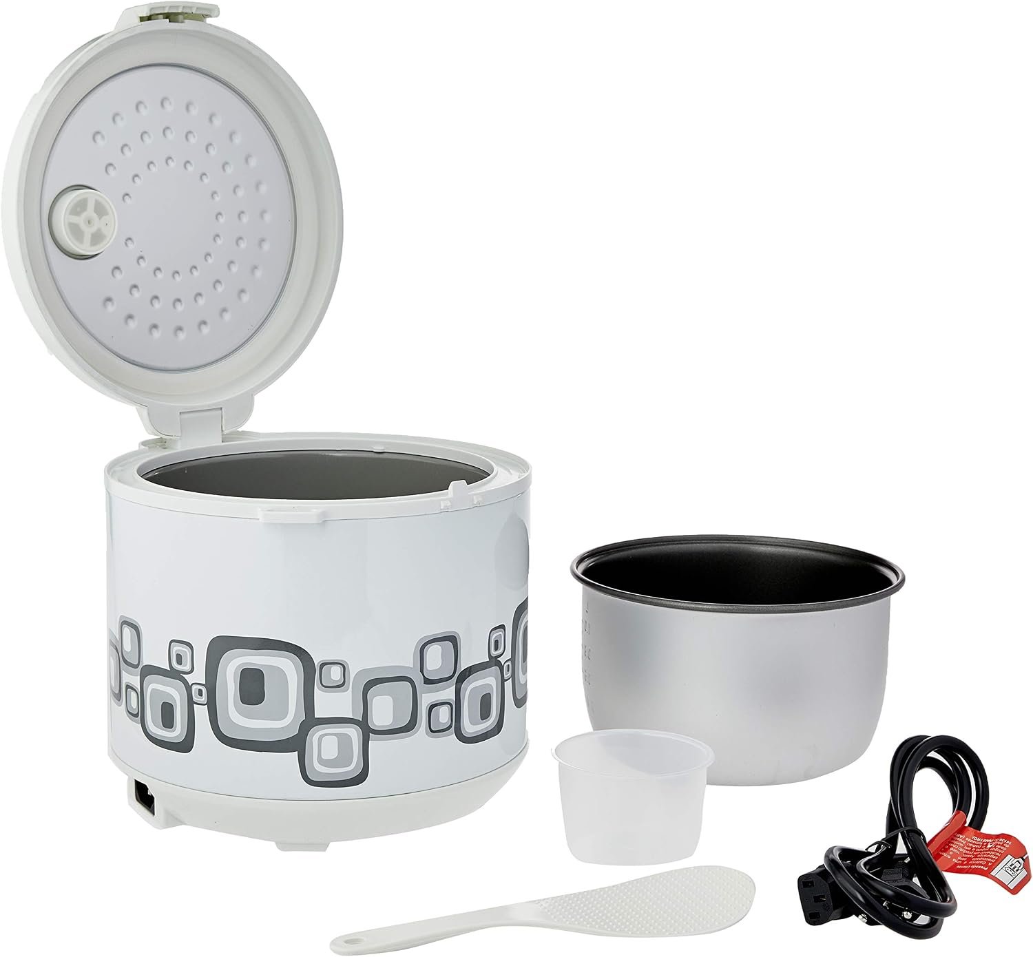 Panela de Arroz Elétrica Cadence Multisabor 4 copos branca