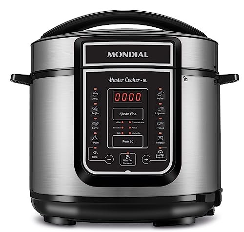 Panela de pressão elétrica Mondial 5L
